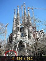 «The Sagrada Familia».Fragment.8.1.