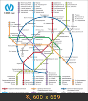 карта метро к 2025г.
